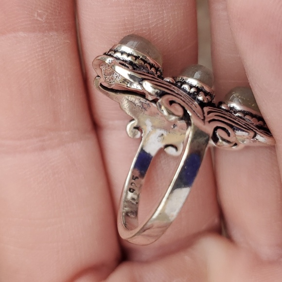 New Labradorite 925 Silver Ring. - Picture 10 of 16